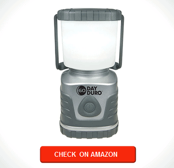 UST 60-DAY Duro LED Portable 1200 Lumen Lantern with Lifetime LED Bulbs and Hook for Camping, Hiking, Emergency and Outdoor Survival