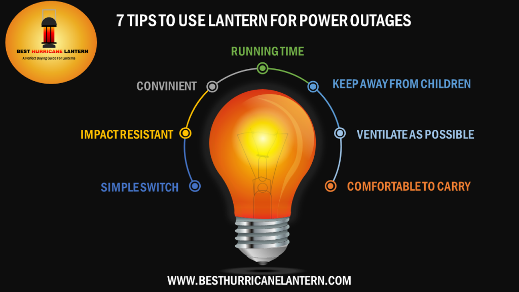 7 tips to use lantern for power outages