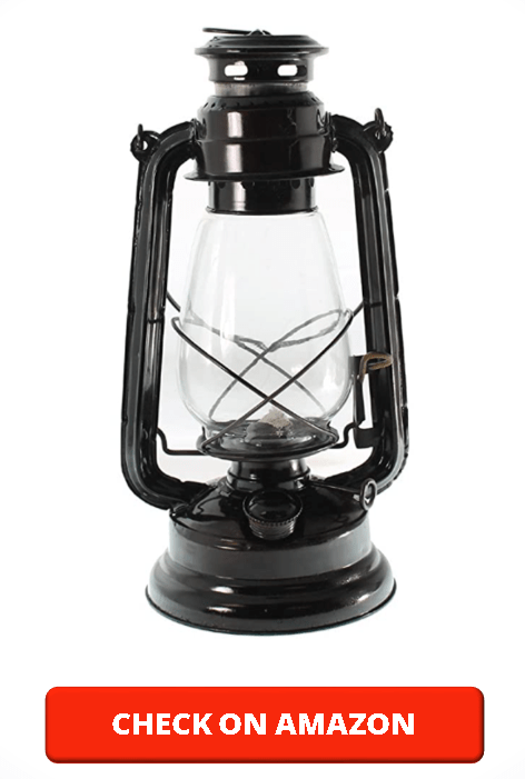 Hurricane Lantern 15-inch (Uses Lamp Oil or Kerosene) by Kerosene Lantern